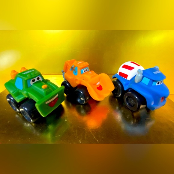 TONKA LIL CHUCK & FRIENDS VTG 2008 WHEEL PALS VEHICLES BUNDLE OF 4 - Picture 8 of 10